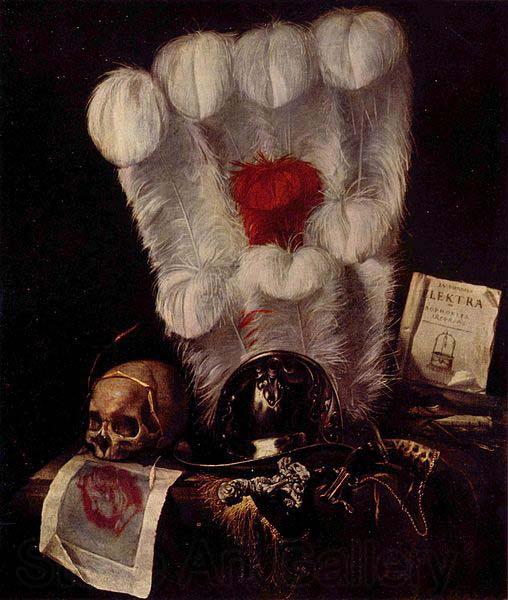 Juriaen van Streeck Stilleben (Vanitas) Norge oil painting art